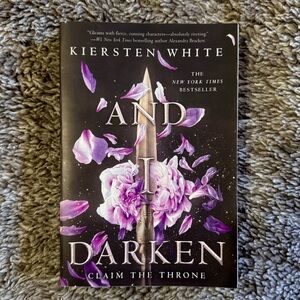 “And I Darken” 1st Edition Paperback Novel by Kiersten White